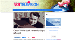 Desktop Screenshot of nottelevision.net